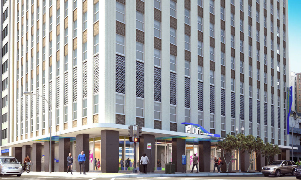 Отель Aloft New Orleans Downtown Экстерьер фото